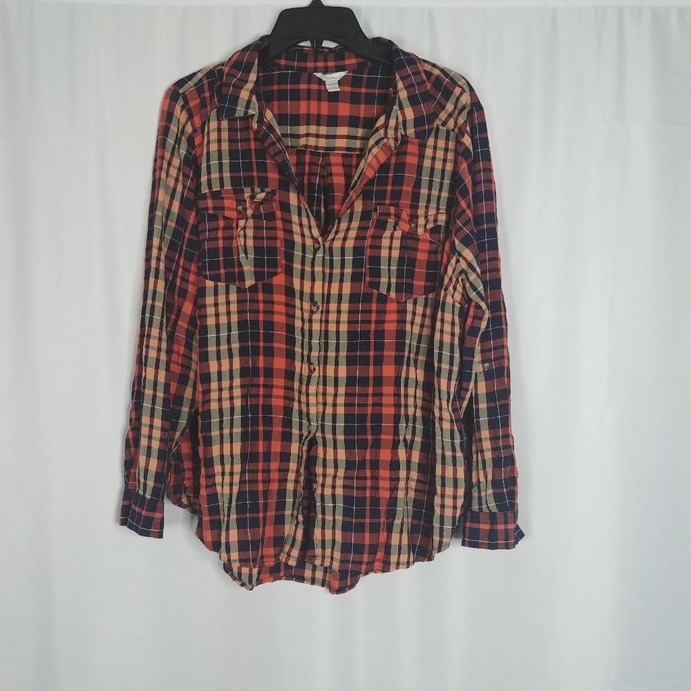 EST 1846 Women's Plaid Shirt